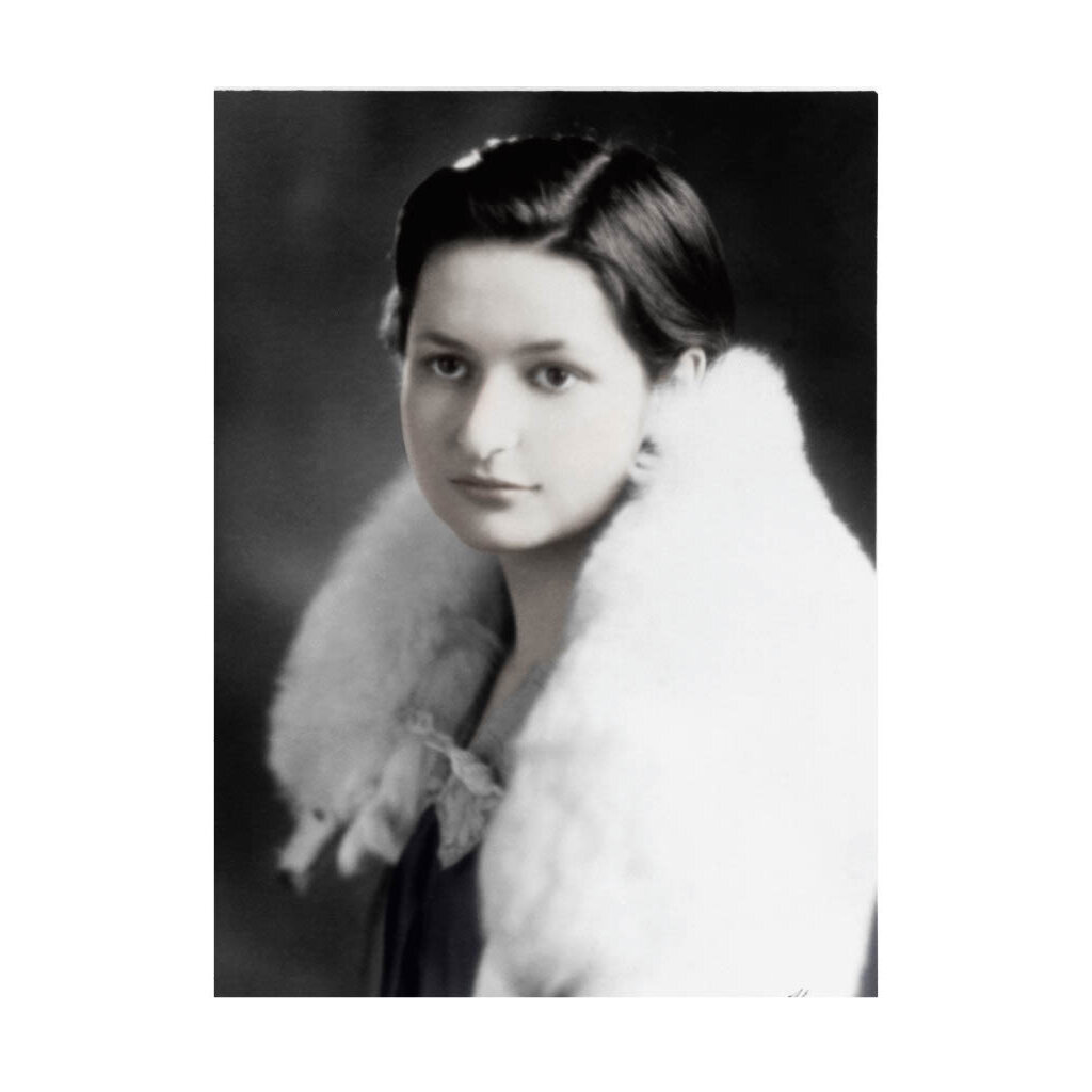 Lady Bird Johnson Lady Bird Portrait age 16, 26"x 20" Print