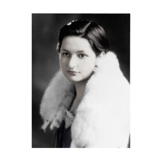 Lady Bird Johnson Lady Bird Portrait age 16, 26"x 20" Print