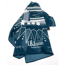 All the Way with LBJ LBJ Presidential Library Navy Bandana