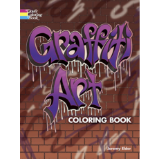 Hip-Hop Exhibit Graffiti Art Coloring Book