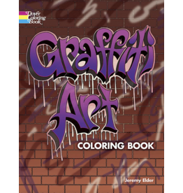 Hip-Hop Exhibit Graffiti Art Coloring Book