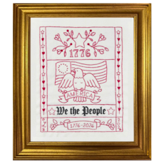 America 250 We The People 1776-2026 Embroidery Kit