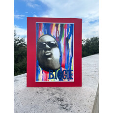 Hip-Hop Exhibit Biggie 11x17 by Richard Samuel