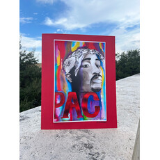 Hip-Hop Exhibit Tupac 11x17 by Richard Samuel