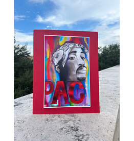 Hip-Hop Exhibit Tupac 11x17 by Richard Samuel