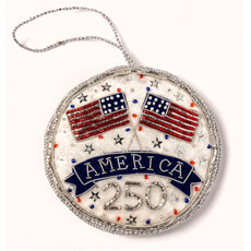 America 250 America 250! Satin Ornament