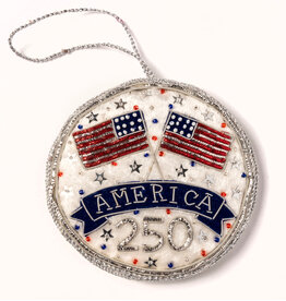 America 250 America 250! Satin Ornament