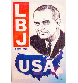 All the Way with LBJ Lenticular Postcard LBJ