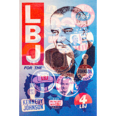 All the Way with LBJ Lenticular Postcard LBJ