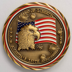 American Experiment LBJ America 250th Challenge Coin