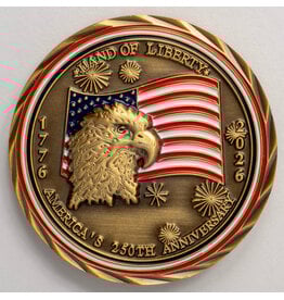 American Experiment LBJ America 250th Challenge Coin