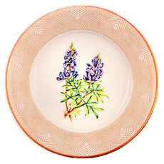 Lady Bird Johnson Bluebonnet Plate Acrylic Magnet