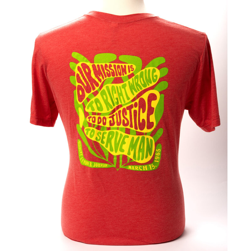 All the Way with LBJ Destiny of Democracy Tshirt