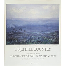 Austin & Texas Vintage Hill Country Poster