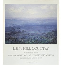 Austin & Texas Vintage Hill Country Poster