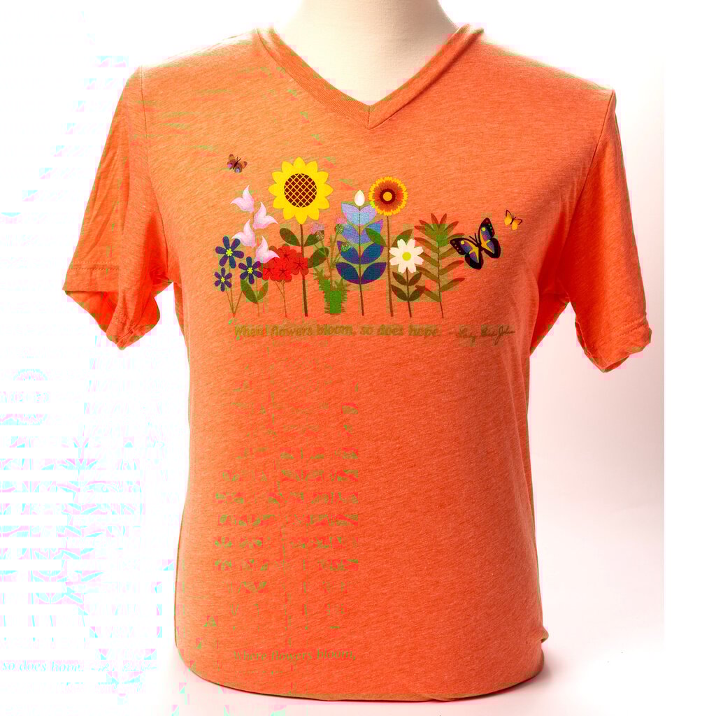 Lady Bird Johnson Where Flowers Bloom Tshirt