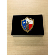 Austin & Texas Goddess of Liberty Austin Texas enamel box by Ann Hand