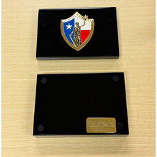 Austin & Texas Goddess of Liberty Austin Texas enamel box by Ann Hand