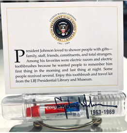 All the Way with LBJ LBJ Travel Toothbrush