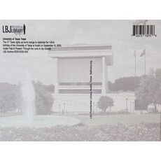 Austin Past/Present University of Texas Tower 5x7 Postcard