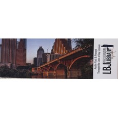 Austin Past/Present Congress Avenue Bridge Bookmark