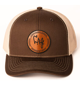 All the Way with LBJ LBJ Leather patch Cap