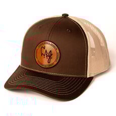 All the Way with LBJ LBJ Leather patch Cap