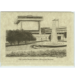 All the Way with LBJ LBJ Library & Museum Notecard (2004)