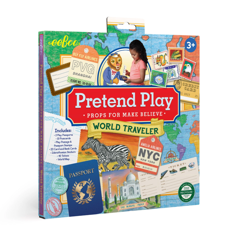 The American Table Pretend Play: World Traveler