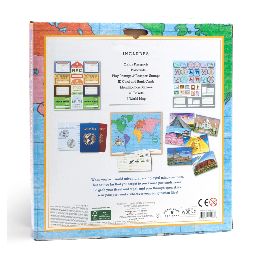 The American Table Pretend Play: World Traveler