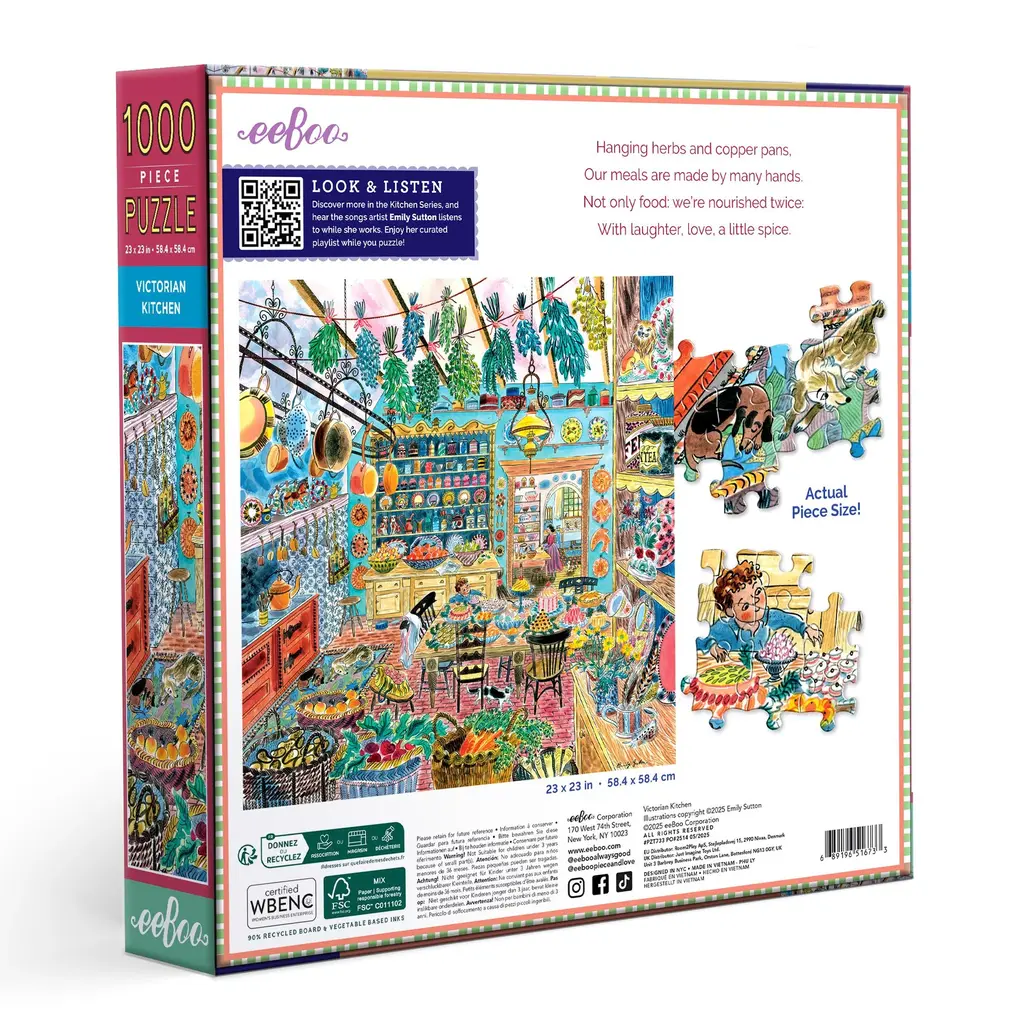 The American Table Victorian Kitchen 1000pc Puzzle