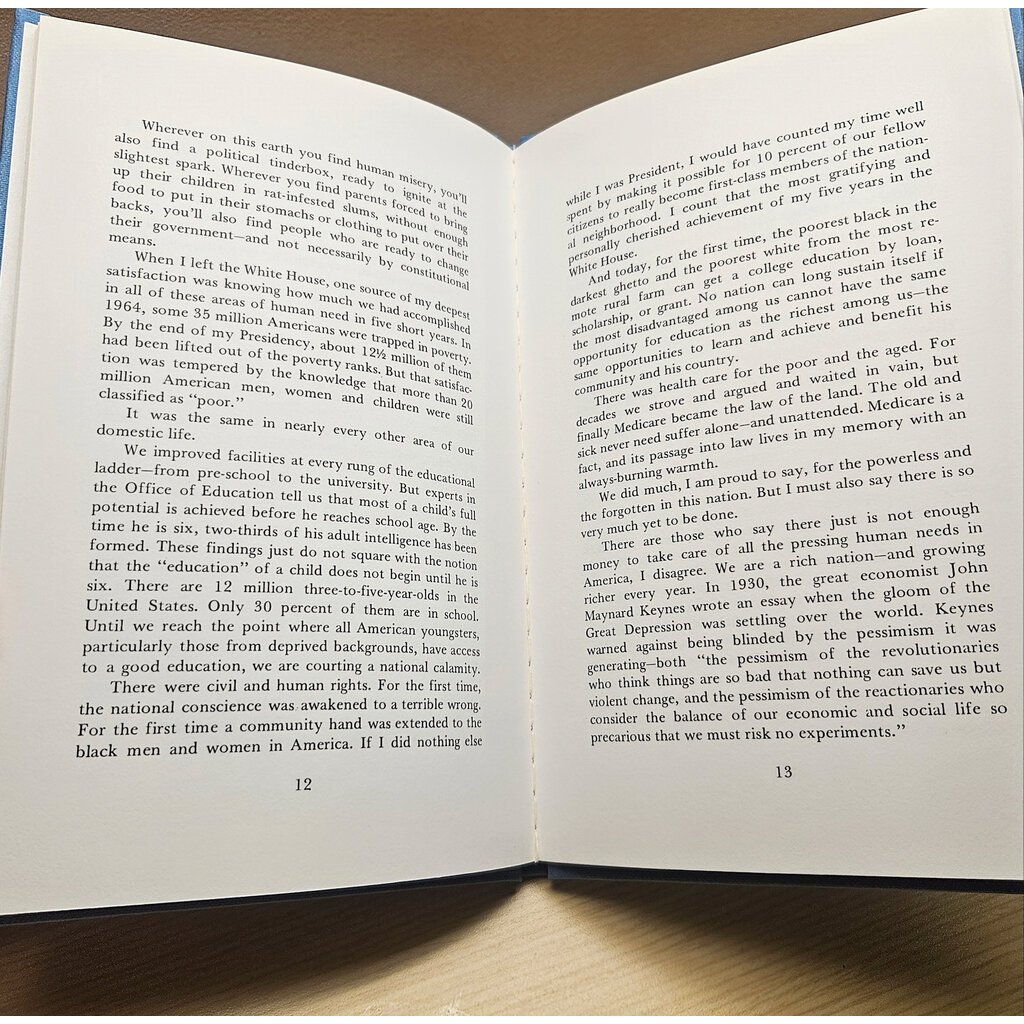 All the Way with LBJ America Tomorrow: 'Will We Hang Together Or Hang Separately?' By Lyndon B. Johnson