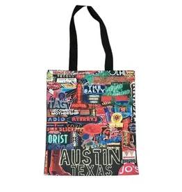 Austin Past/Present Austin Neon Tote