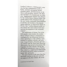 All the Way with LBJ Lyndon B. Johnson: A Bibliography VOL. 2