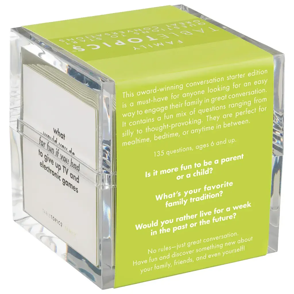 The American Table Family Table Topics