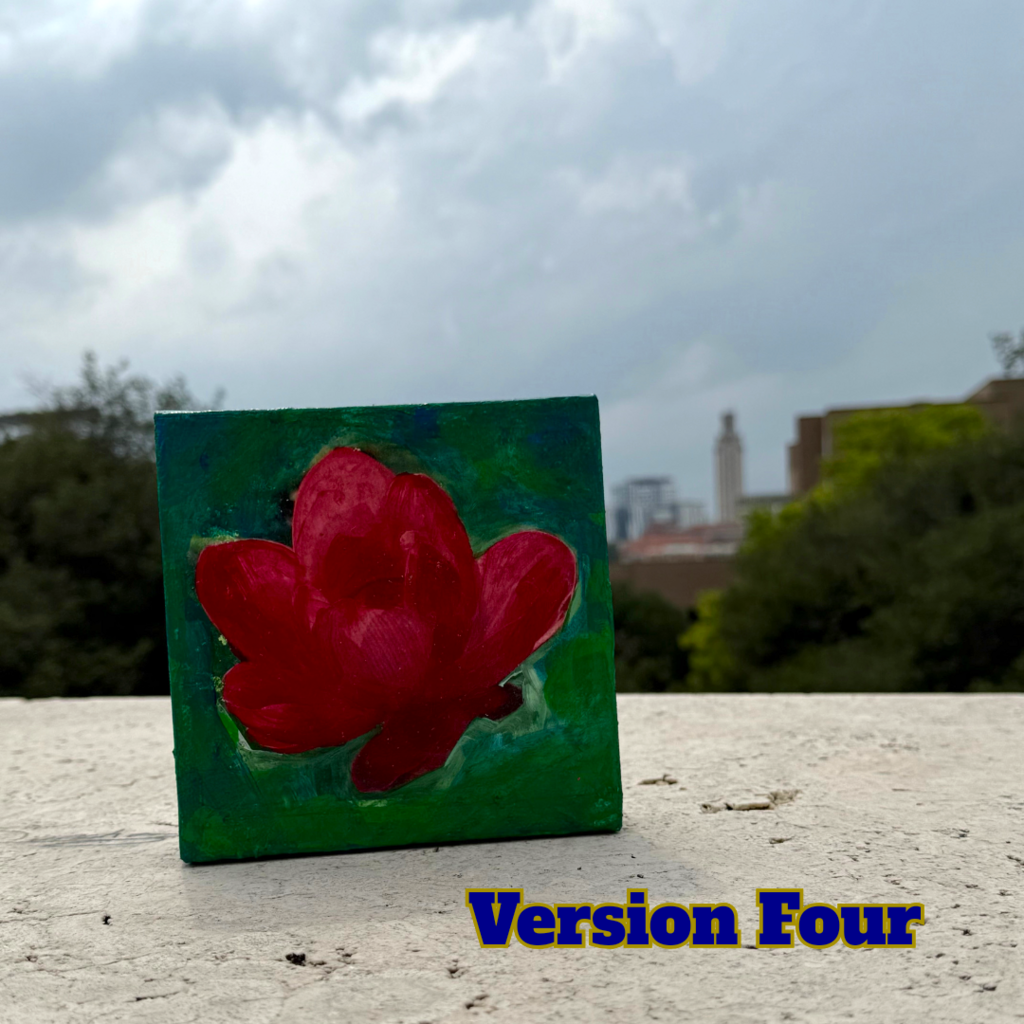 Sale sale-Lotus Multi Media 6x6 by Jean Schuler
