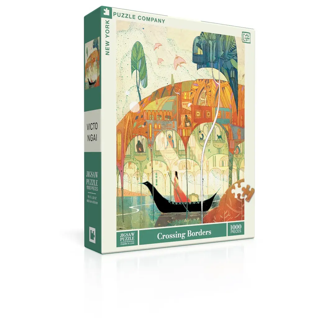 The American Table Crossing Borders 1000 pc Puzzle
