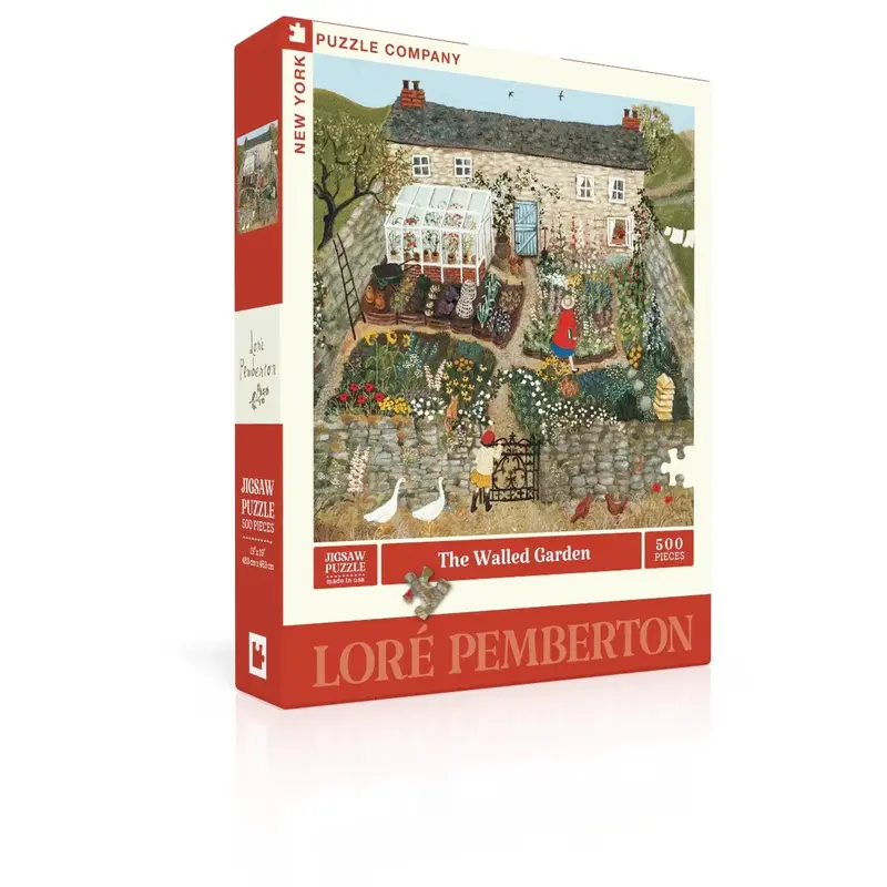 Lady Bird Johnson Walled Garden 500 pc puzzle