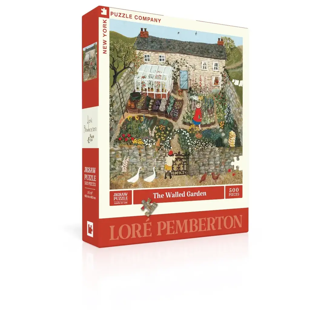 Lady Bird Johnson Walled Garden 500 pc puzzle