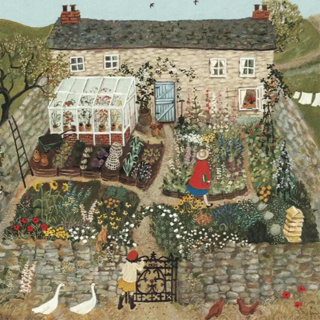 Lady Bird Johnson Walled Garden 500 pc puzzle