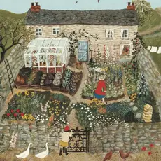 Lady Bird Johnson Walled Garden 500 pc puzzle