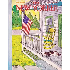 American Experiment Dog On Porch 100 pc puzzle