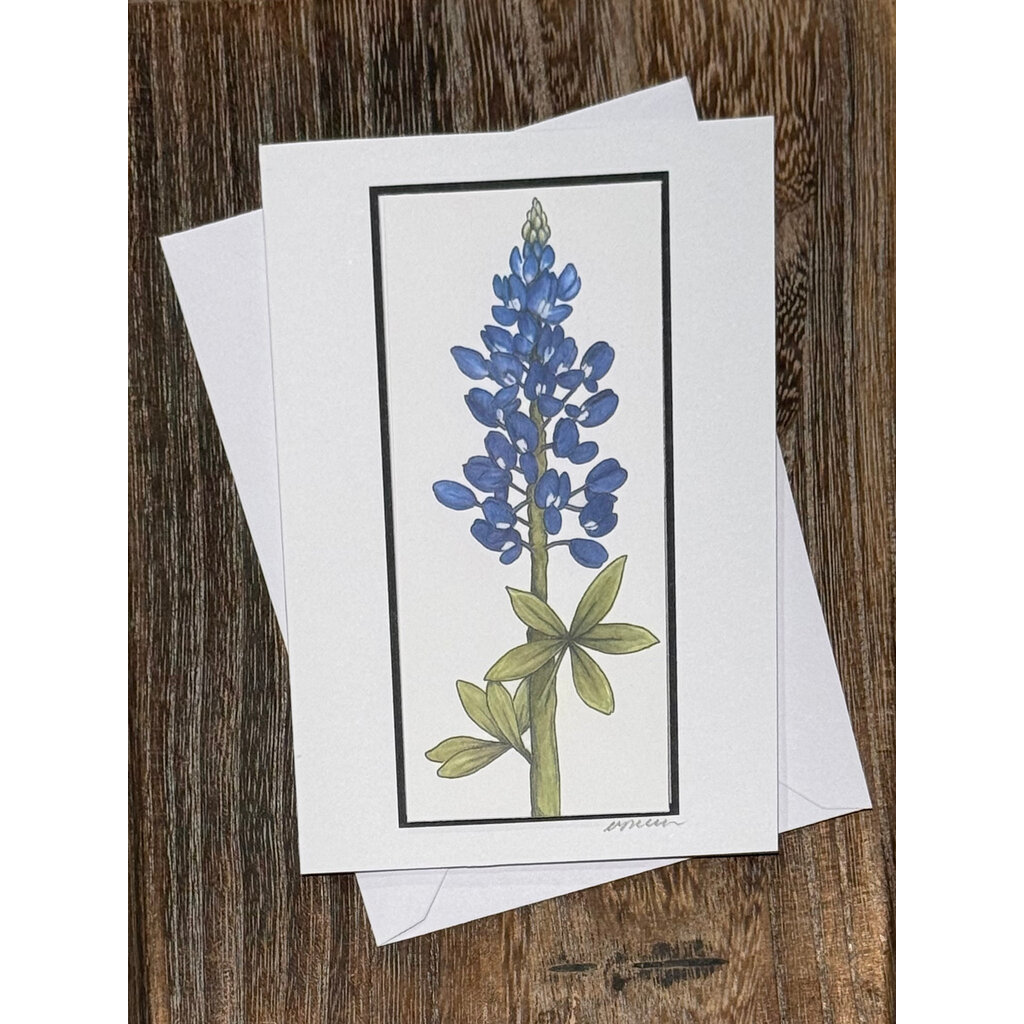Bluebonnet Raised Card