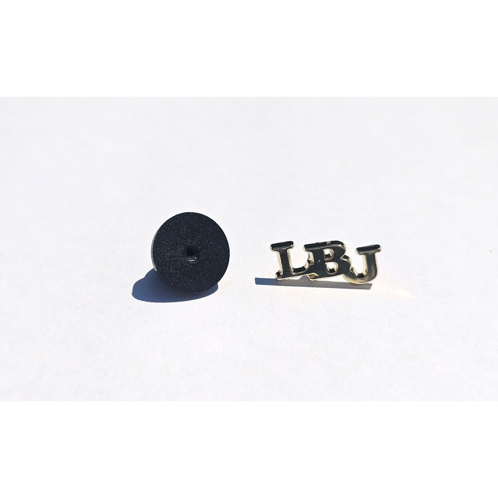 All the Way with LBJ Replica Brass LBJ Initial Pin