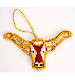 Austin & Texas Texas Longhorn Head Ornament
