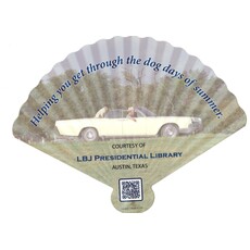 All the Way with LBJ Dog Days Summer Fan