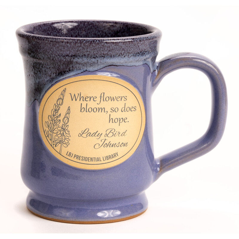 Lady Bird Johnson Lady Bird Johnson 12oz Wisteria Stoneware Mug