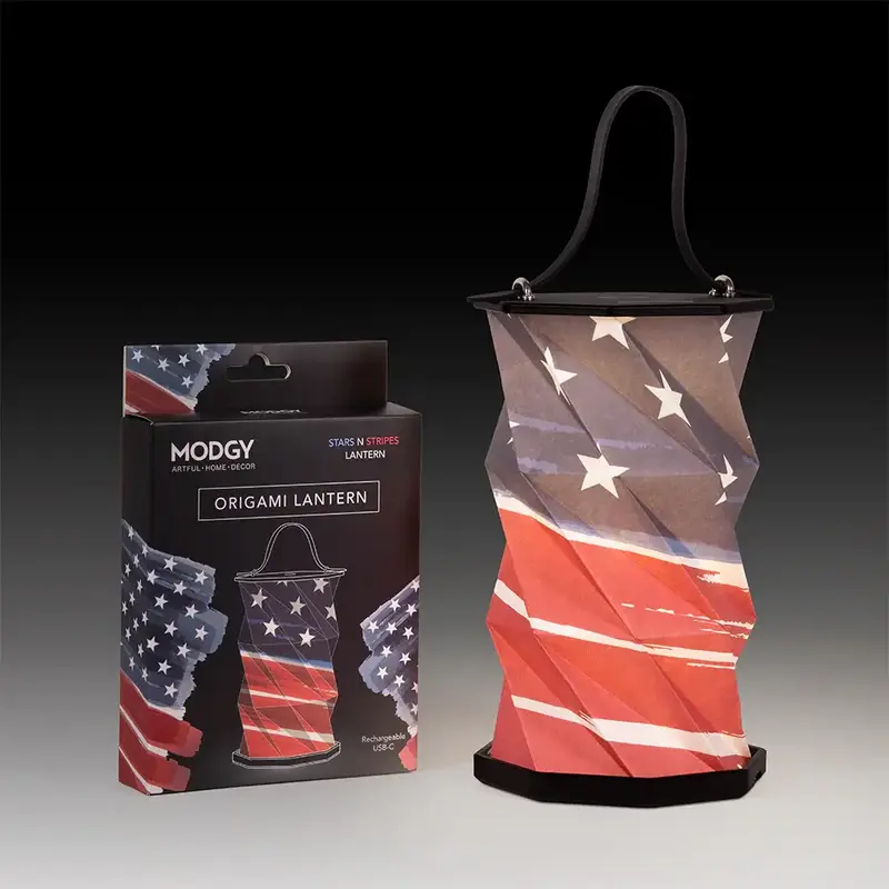 American Experiment Stars & Stripes Origami Lantern