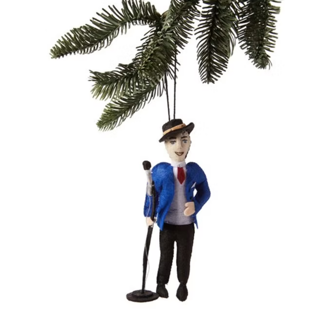 sale-Frank Sinatra Felt Ornament