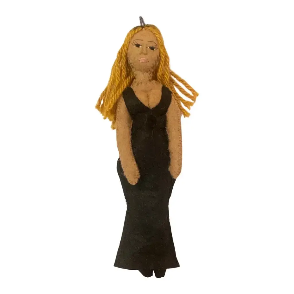 sale-Beyonce Felt Ornament